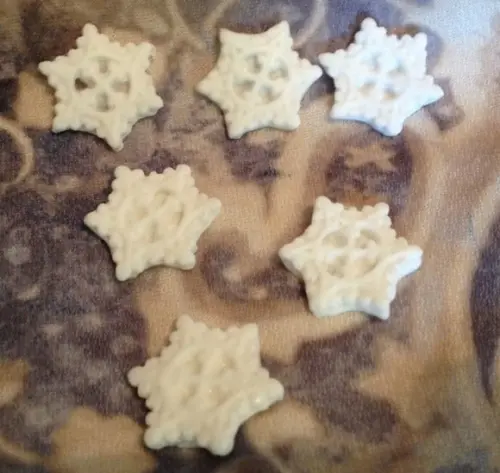 Sabonete Artesanal Mini Flocos de Neve