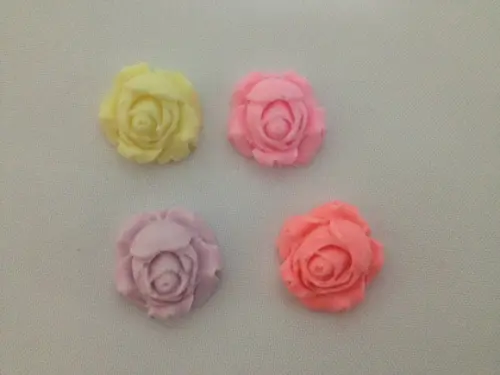 Sabonete Artesanal Mini Rosa Flor Florzinha /