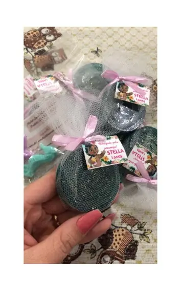 Sabonete Artesanal Moana no Tule com Tag ~