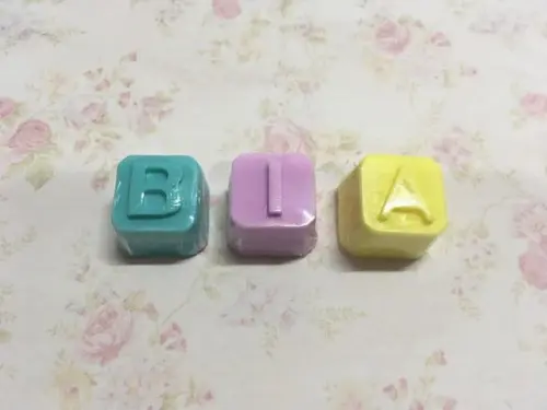 Sabonete Artesanal Nome, Letra ou Número /