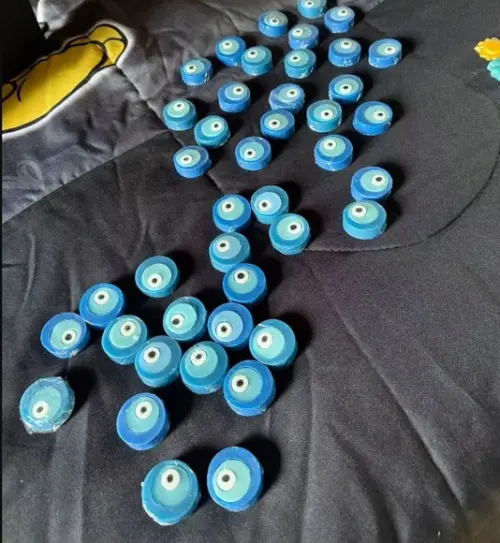 Sabonete Artesanal Olho Grego Olho Turco Nazar Amuleto ~