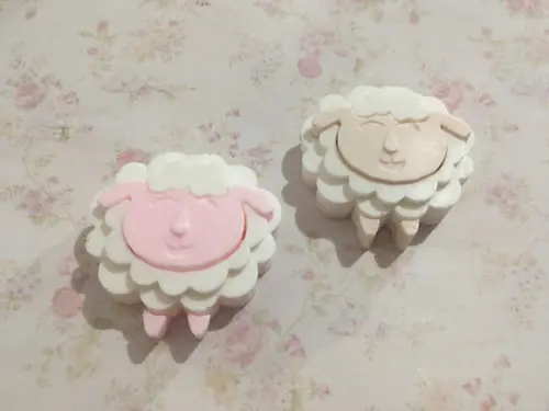 Sabonete Artesanal Ovelha Fazendinha Cute ~