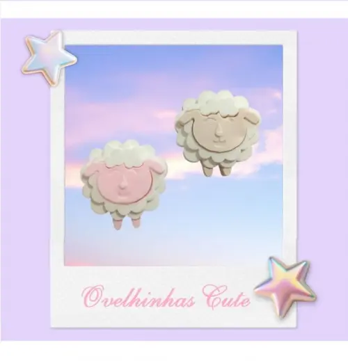 Sabonete Artesanal Ovelha Ovelhinha Cute ~