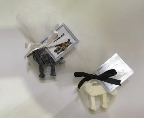 Sabonete Artesanal Ovelha Shaun (sem Tule)