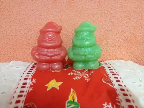 Sabonete Artesanal Papai Noel 3D