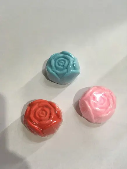 Sabonete Artesanal Rosa para Lavabo /