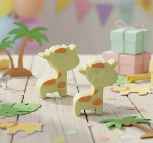 Sabonete Artesanal Safari Girafa Cute Girafinha Selva ~
