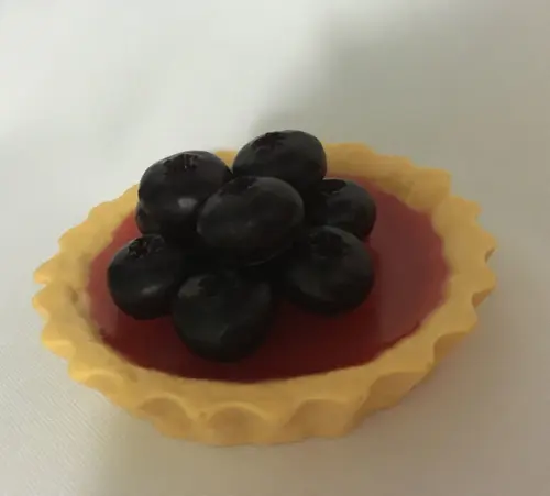 Sabonete Artesanal Torta de Blueberries (8 cm)