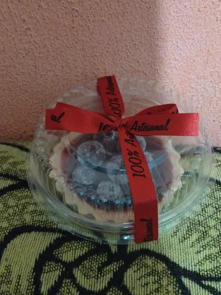 Sabonete Artesanal Torta de Blueberries (8 cm)