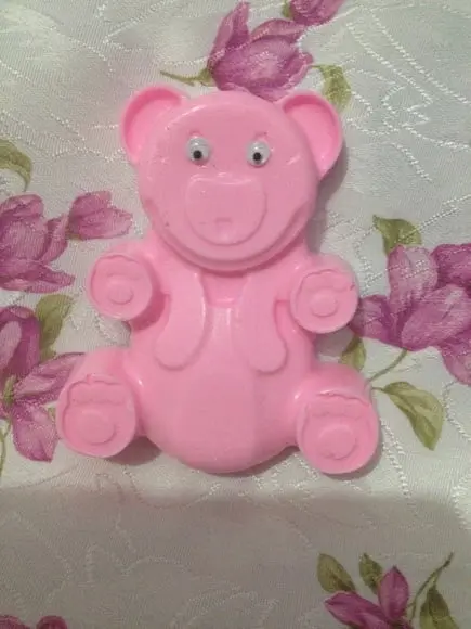 Sabonete Artesanal Urso (Compr.: 8 cm)