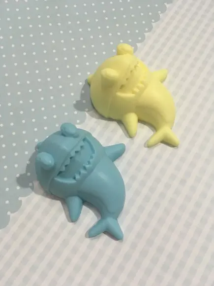 Sabonete Baby Shark + Tag (sem Tule e sem Saquinho)