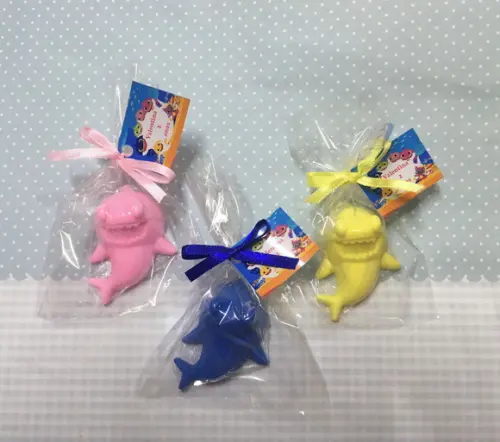 Sabonete Baby Shark + Tag (sem Tule e sem Saquinho)