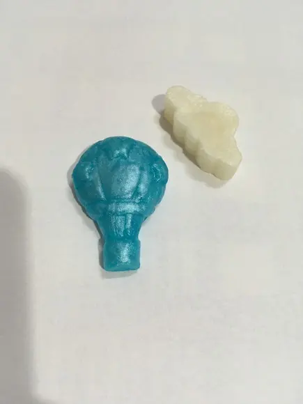 Sabonete Balão com Nuvem Perolado