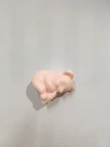 Sabonete bebê urso panda mamadeira