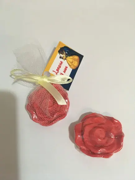 Sabonete Bela e a Fera no Tule com Tag