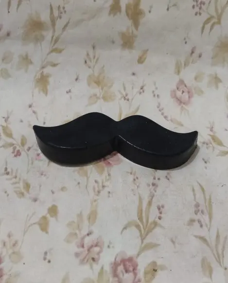 Sabonete Bigode no Tule com Tag Dia dos Pais Novembro Azul