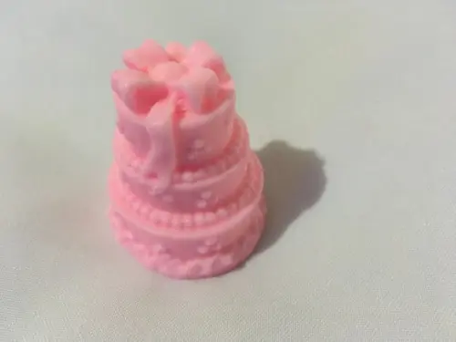 Sabonete bolo decorado (5,5 cm)