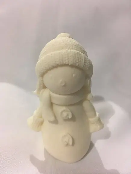 Sabonete Boneco de Neve Grande (9 Cm)
