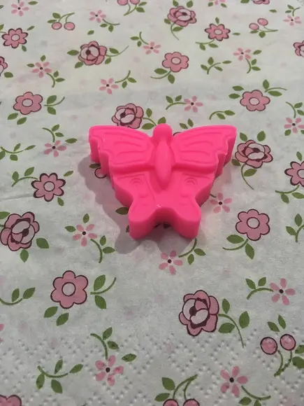 Sabonete borboleta no tule com tag