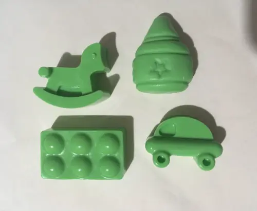 Sabonete Brinquedo Lego Pião Cavalo e Carrinho /