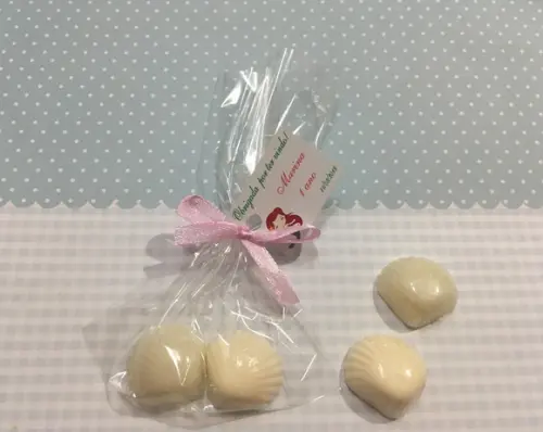 Sabonete Conchas no Saquinho