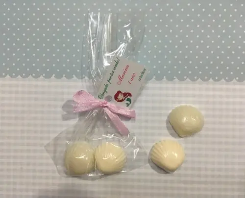 Sabonete Conchas no Saquinho