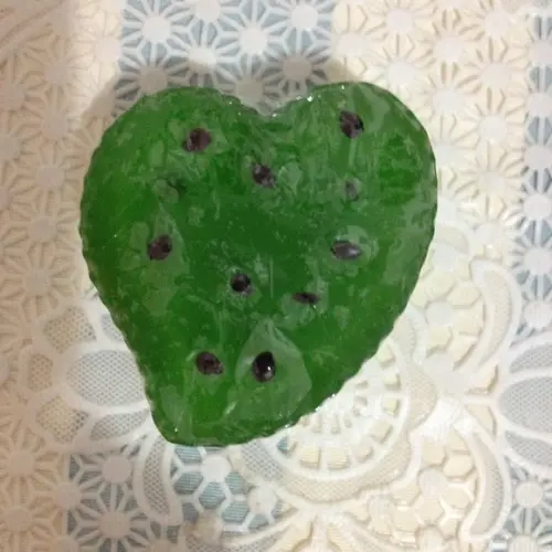 Sabonete Coração Maçã-verde