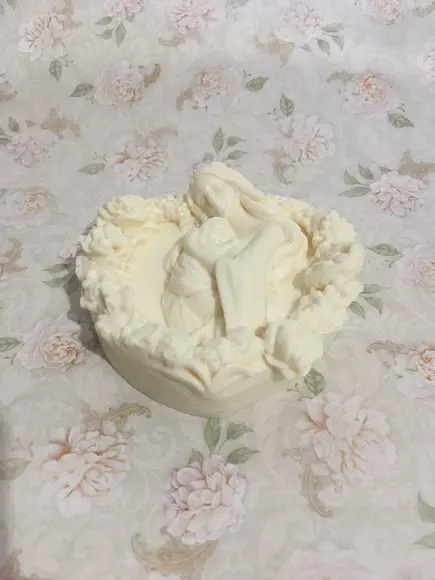 Sabonete Coração Mãe e bebê