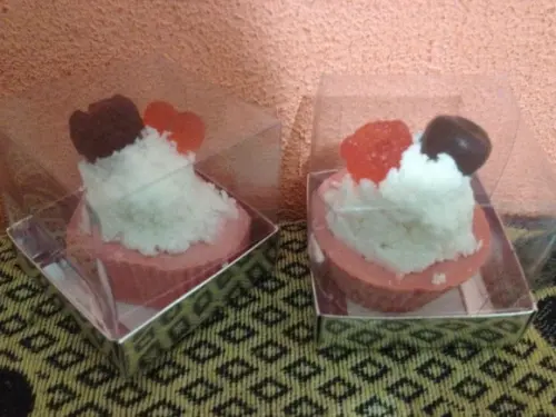 Sabonete Cupcake Merengue de Morango