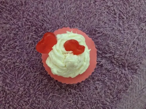 Sabonete Cupcake Merengue de Morango