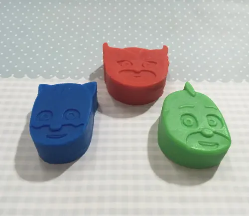 Sabonete Desenho Masks Largatixo Corujita e Menino Gato (un)