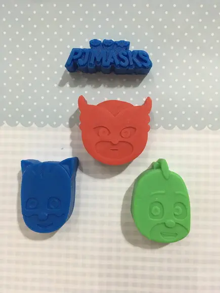 Sabonete Desenho Masks Largatixo Corujita e Menino Gato (un)