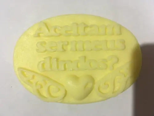 Sabonete Dinda Madrinha Batizado Aceitam Ser Meus Dindos