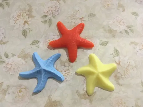 Sabonete Estrela do Mar no Tule com Tag