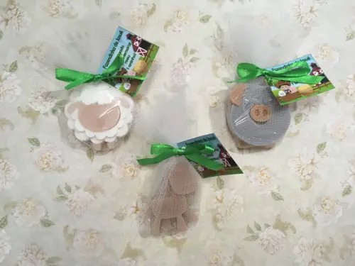 Sabonete Fazendinha Cute no Tule com Tag (unidade)