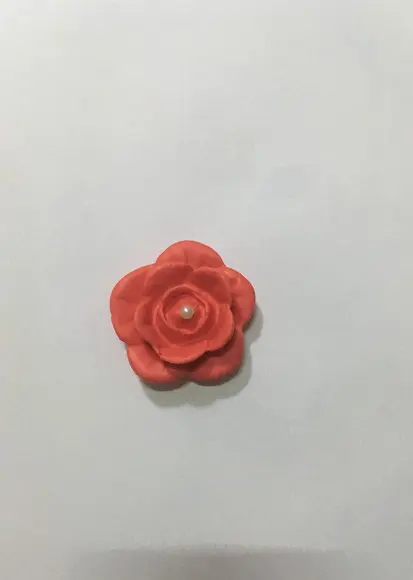 Sabonete flor com pérola