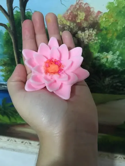 Sabonete Flor de Lótus com Cor a Escolher