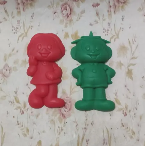 Sabonete menina ou Cebolinha (10 cm)