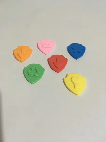 Sabonete mini escudo patrulha canina