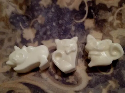 sabonete mini gato