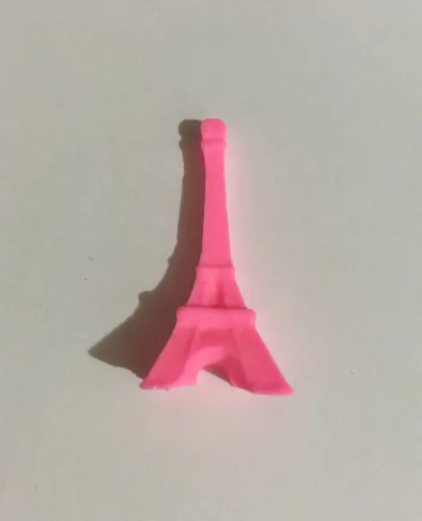 Sabonete Mini Torre Eiffel + 2 Letras no Tule Com.tag