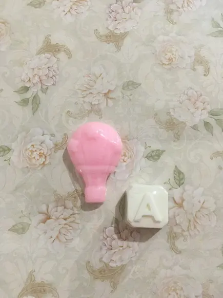 Sabonete Nuvem e Balão no Tule com Tag /