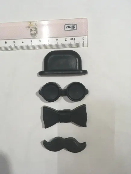 Sabonete Óculos Chapéu Gravata E Bigode (kit Com 4)