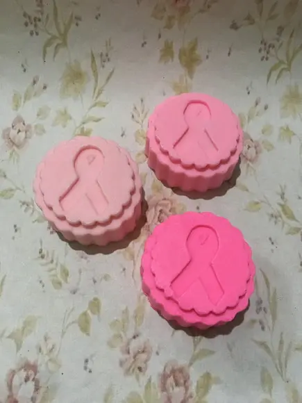 Sabonete Outubro Rosa /