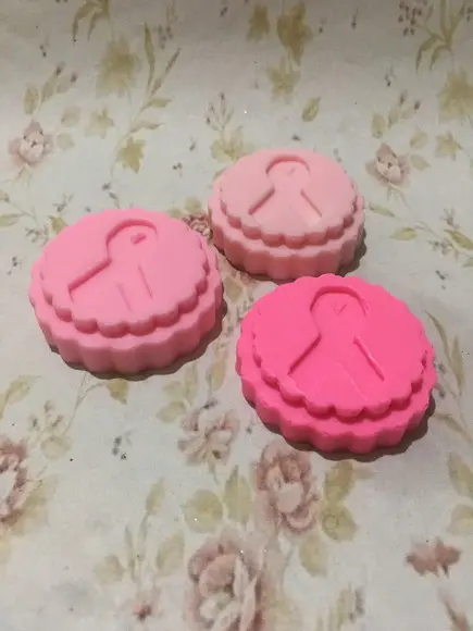 Sabonete Outubro Rosa /
