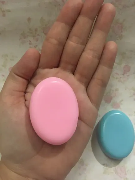 Sabonete oval para lavabo