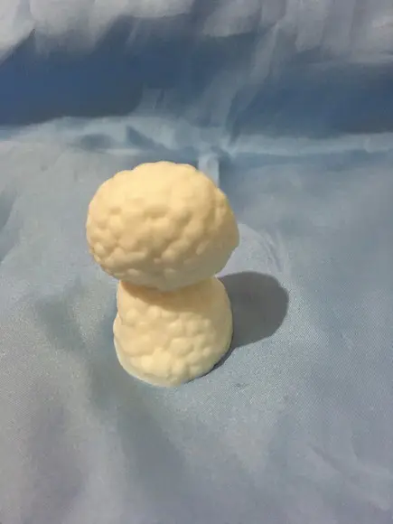 sabonete ovelha 3d no tule com tag