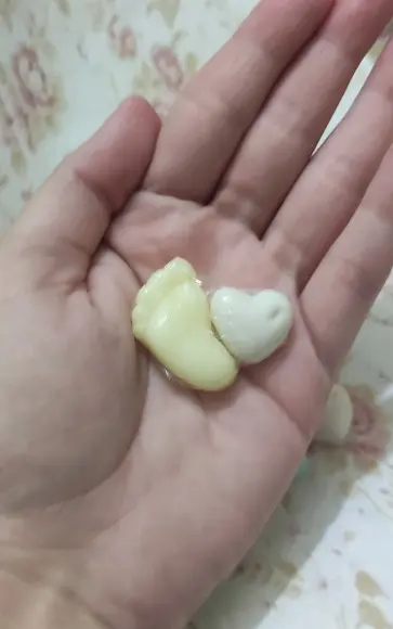Sabonete Pé + Coração Sabonete Pezinho