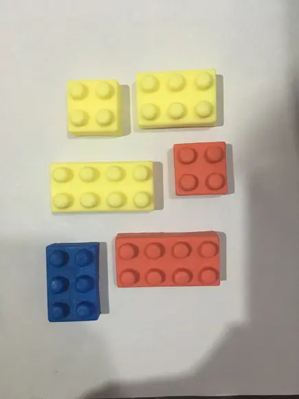 Sabonete Peças Lego