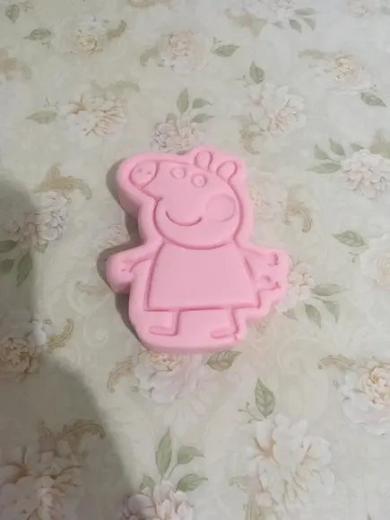 Sabonete Porquinha ou Porquinho no Tule com Tag